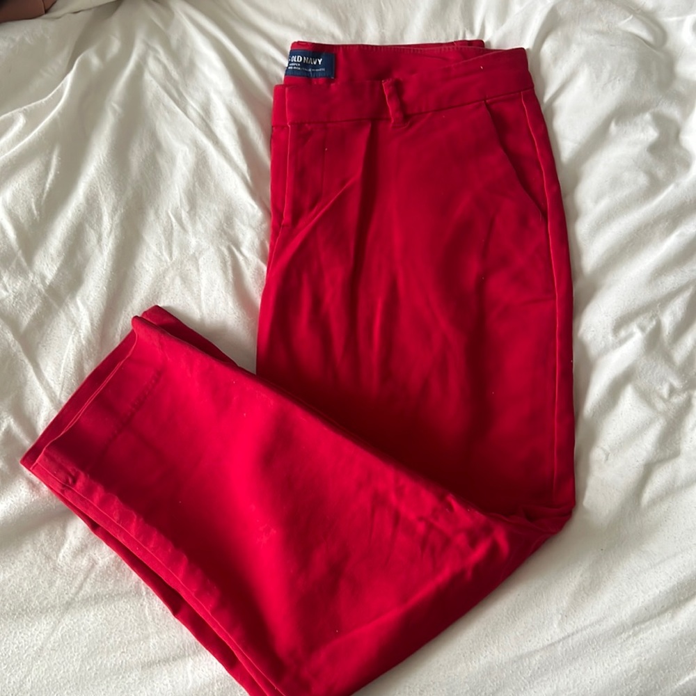 Old Navy Harper Dress Pants mid rise ankle, gently worn